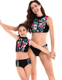 Floral Print Family Matching Swim Suit - Mini Taylor