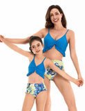 Floral Printed Family Matching Swim Suit - Mini Taylor