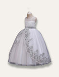 Flower Girl Lace Sequin Princess Dress - Mini Taylor