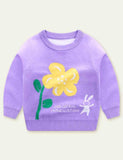 Flower Jacquard Sweater - Mini Taylor