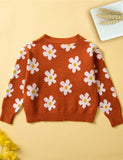 Flower Print Cardigan - Mini Taylor