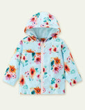 Flower Printed Trench Coat - Mini Taylor