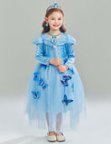 Frozen Elsa Princess Butterfly Mesh Dress - Mini Taylor