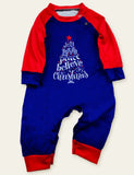 Halloween Letter Printed Family Matching Pajamas - Mini Berni