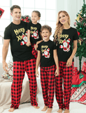 Happy Santa Claus Printed Family Matching Pajamas - Mini Taylor