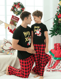 Happy Santa Claus Printed Family Matching Pajamas - Mini Taylor
