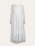 Lace Embroidered Party Dress - Mini Taylor