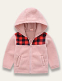 Leopard Patchwork Polar Fleece Coat - Mini Taylor