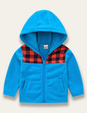 Leopard Patchwork Polar Fleece Coat - Mini Taylor