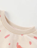 Little Bear Appliqué Polka Dot Sweatshirt - Mini Taylor