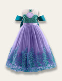 Mermaid Lace Princess Party Dress - Mini Taylor