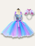 Mermaid Princess Tulle Party Dress - Mini Taylor