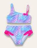 Mermaid Print Swimsuit