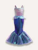 Mermaid Shining Mesh Shell Party Dress - Mini Taylor