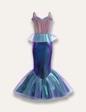 Mermaid Shining Mesh Shell Party Dress - Mini Taylor