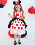 Minnie Mouse Polka Dot Party Dress - Mini Taylor