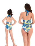 Mom & Me Flower Famliy Matching One Piece Swimsuit - Mini Taylor