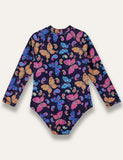 One Piece Butterfly Print Swimsuit - Mini Taylor