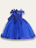 One-shoulder Bow Tulle Dress - Mini Taylor