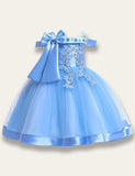 One-shoulder Bow Tulle Dress - Mini Taylor