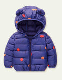 Orange Printed down Jacket - Mini Taylor