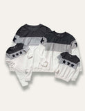 Patchwork Star Family Matching Sweatshirt