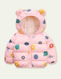 Pattern Print Cotton-Padded Jacket - Mini Taylor