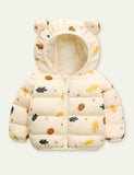 Pattern Print Cotton-Padded Jacket - Mini Taylor