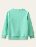 Pedal Flower Embroidered Sweatshirt - Mini Taylor