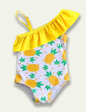 Pineapple Printed Swim Suit - Mini Taylor