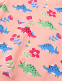 Pink Dinosaur Print Sweatshirt - Mini Taylor