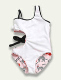 Pink Leopard Printed Family Matching Swim Suit - Mini Taylor