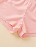 Pink Plant Split Swimsuit - Mini Taylor