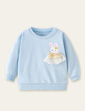 Pocket Rabbit Printed Sweatshirt - Mini Taylor