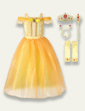 Princess Belle Party Tulle Dress - Mini Taylor