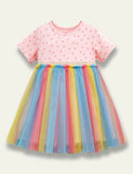 Rainbow Tulle Dress - Mini Taylor