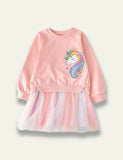 Rainbow Tulle Suknja Unicorn Sweatshirt
