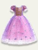 Rapunzel Long Hair Princess Dress