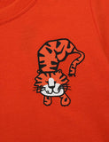 Red Tiger Print T-shirt - Mini Taylor