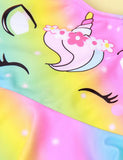 Ruffled Colorful Unicorn Swimsuit - Mini Taylor