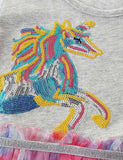 Sequined Unicorn Tulle Dress - Mini Taylor