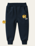 Snoring Tiger Appliqué Sweatpants - Mini Taylor