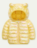 Solid Color Glossy down Jacket - Mini Taylor