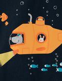 Submarine Adventure Printed T-shirt - Mini Taylor