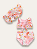 Summer Multi-color Fresh Printed Swimsuit - Mini Taylor
