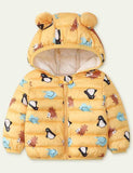 Today Only - Cartoon Printed down Cotton-Padded Jacket - Mini Taylor