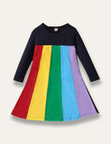 Valentine's Day Heart Rainbow Dress - Mini Taylor