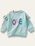 Valentine's Day Long Sleeve Sweatshirt - Mini Taylor