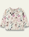 White Print Long Sleeve T-shirt - Mini Taylor