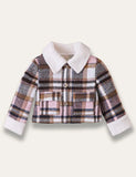 Winter Plaid Short Coat - Mini Taylor